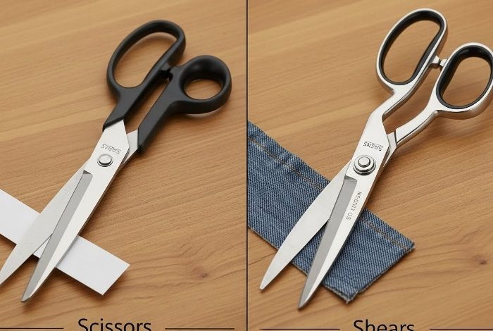 The Difference Between Scissors and Shears-1